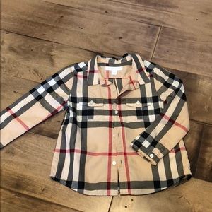 Burberry shirt size 3